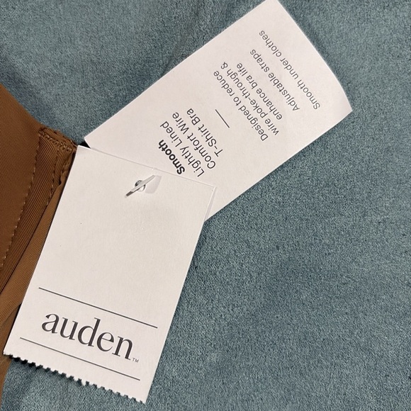 NWT Auden Tan Seamless T-Shirt Demi Bra 34D - Picture 2 of 3